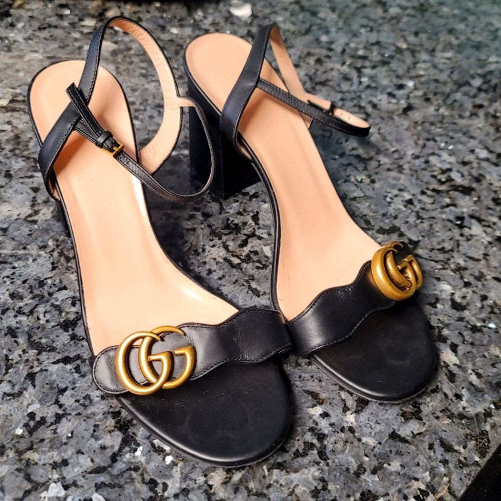 Gucci Marmont Sandals - 39.5